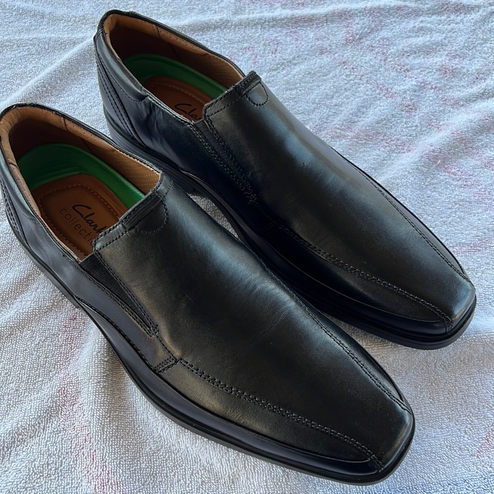 Clarkslite Ave Black Mens Loafer - Size 11M